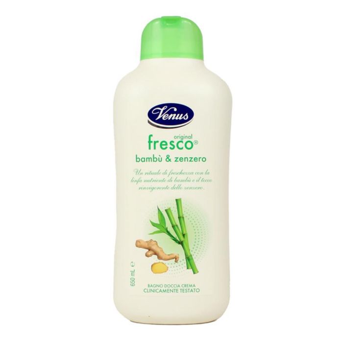 Venus Gel de Baño Bambú & Jengibre Fresco para Mujer 650 ml