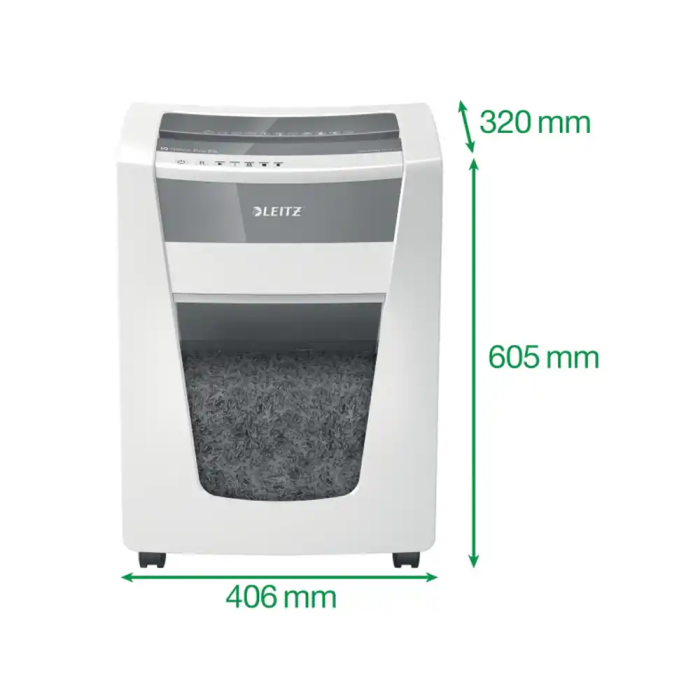 Trituradora de Papel Micro Corte Leitz Office Pro P5 Leitz IQ 30 L 2