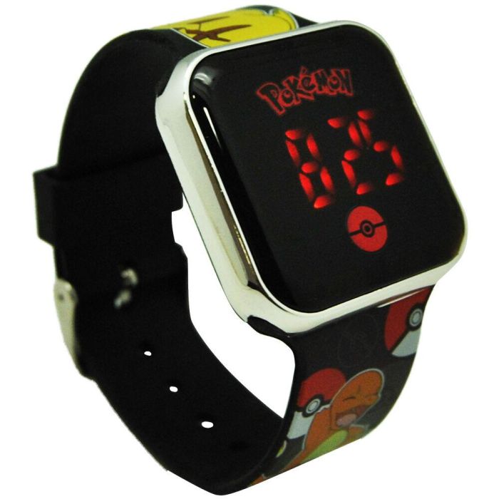 Pokemon Reloj Digital Infantil con Luz LED y Funciones, Baterías Incluidas. Diámetro 3.5cm. Edad Mínima 3 Años. 3 Pokemon Reloj Digital Infantil con Luz LED y Funciones, Baterías Incluidas. Diámetro 3.5cm. Edad Mínima 3 Años. 3