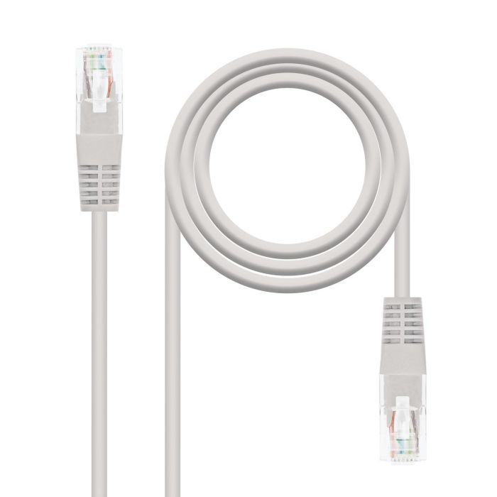 Cable de Red RJ45 UTP Nanocable 10.20.0415 Cat.6/ 15m/ Gris Cable de Red RJ45 UTP Nanocable 10.20.0415 Cat.6/ 15m/ Gris