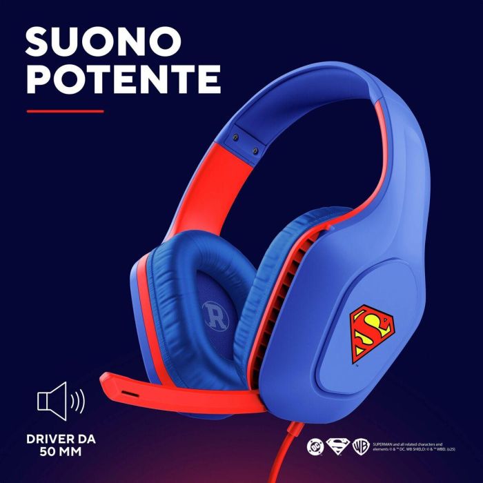 Auriculares Trust 25738 Azul Rojo 11