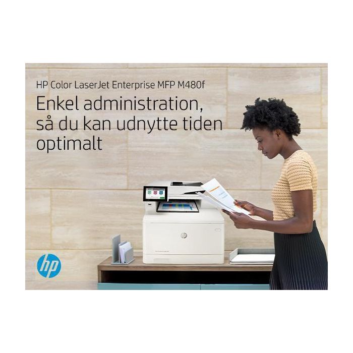 HP Color LaserJet Enterprise MFP M480f 34