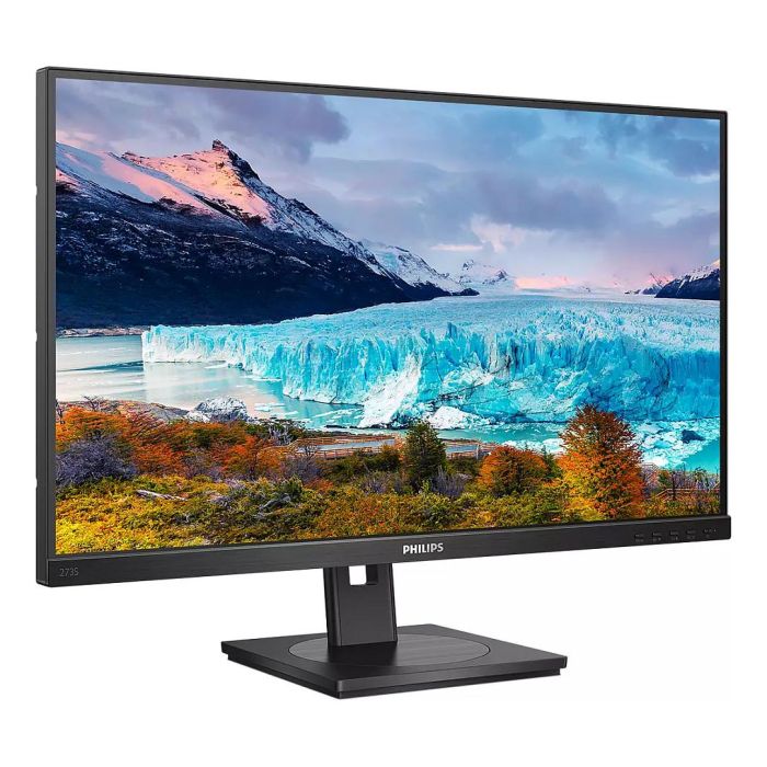 Philips S Line 273S1/00 - Monitor 27" Full HD (68.6 cm) IPS 75 Hz, 4 ms, HDMI, DisplayPort, USB-C con Power Delivery 65W, Altavoces, Negro