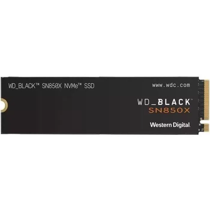 Western Digital WDS200T2XHE Disco Duro NVME SSD Interno 2TB M.2 con Radiador Negro
