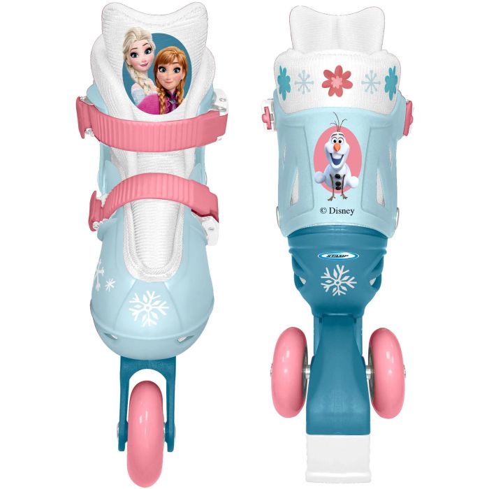 Reine Des Neiges Patines en Línea 2 en 1 Frozen Niñas Azul Talla 27-30 REI3496272463013