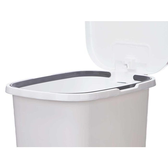 Papelera 25L Pedal Blanca Arte Regal 28X45CM (6 Unidades) 3 Papelera 25L Pedal Blanca Arte Regal 28X45CM (6 Unidades) 3