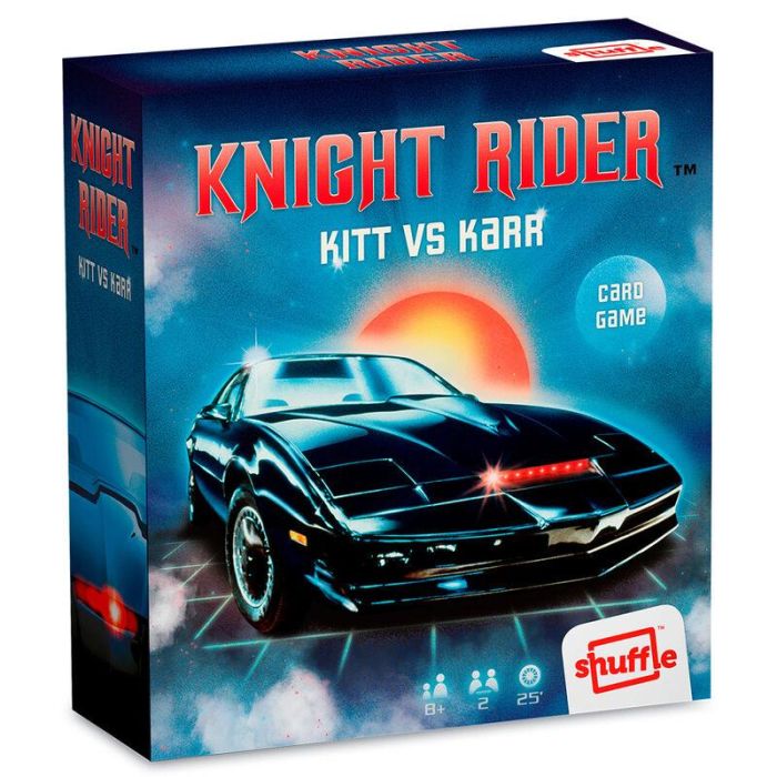 Shuffle Juego de Mesa Kitt vs Karr Knight Rider +8 Años Shuffle Juego de Mesa Kitt vs Karr Knight Rider +8 Años