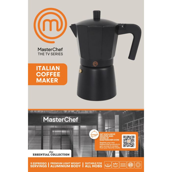 Cafetera de inducción Masterchef 9 tazas - Inde (6 Unidades) 1 Cafetera de inducción Masterchef 9 tazas - Inde (6 Unidades) 1