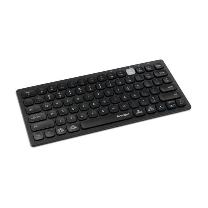 Kensington K75502WW Teclado Multi-Device Dual Inalámbrico Bluetooth QWERTY Negro para Oficina Windows Mac iOS ChromeOS