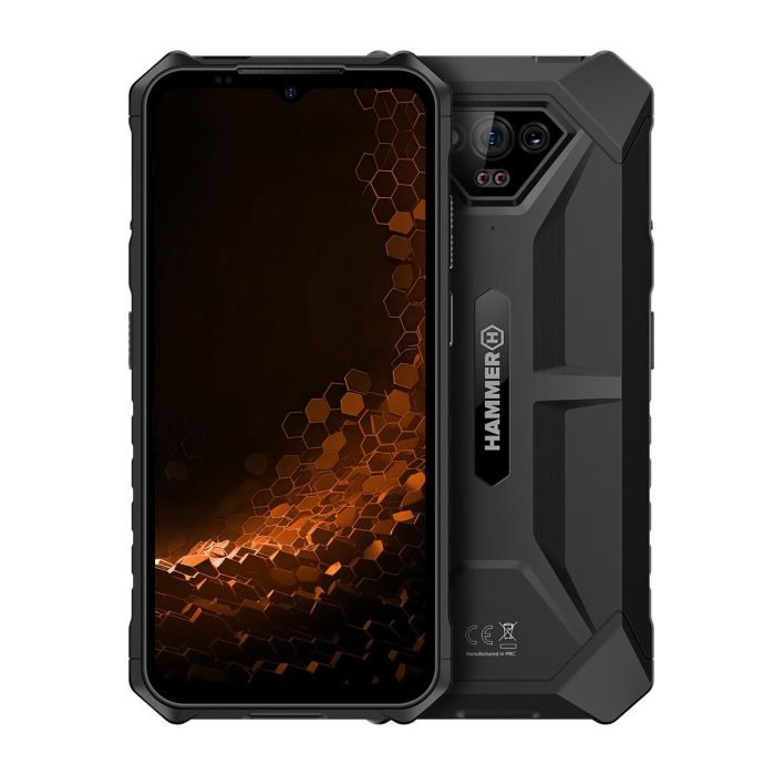 Hammer Iron V Smartphone Rugerizado - 6.5" HD+, Resistente Agua/Polvo, Cámara Dual 50MP+24MP, Batería 6320mAh, Android 13 0 Hammer Iron V Smartphone Rugerizado - 6.5" HD+, Resistente Agua/Polvo, Cámara Dual 50MP+24MP, Batería 6320mAh, Android 13 0