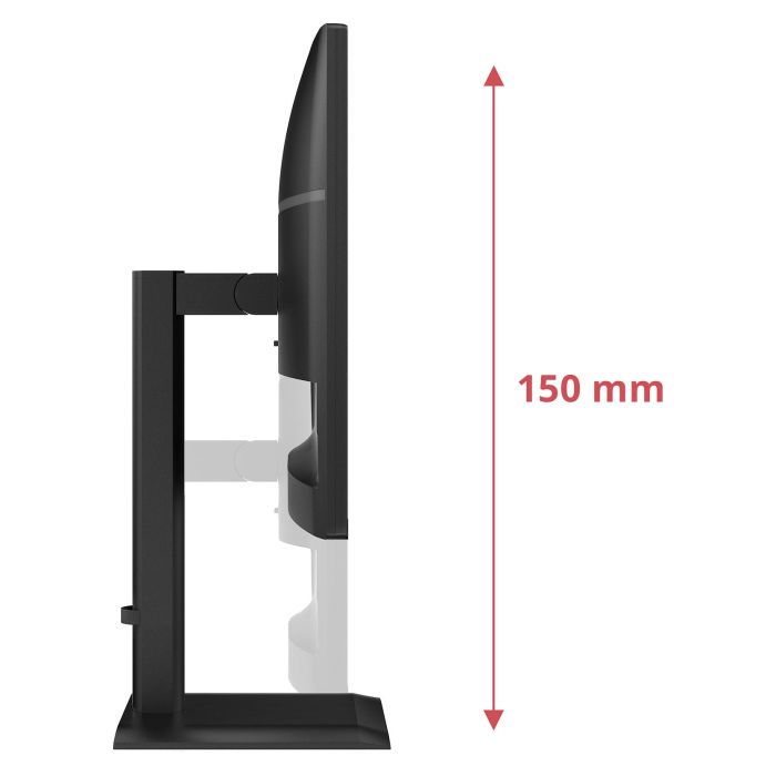 AOC Monitor 27E4CV 27" QHD 2560x1440 120Hz 4ms IPS HDMI DP USB-C 90W Power Delivery, Soporte Ajustable, Negro 15