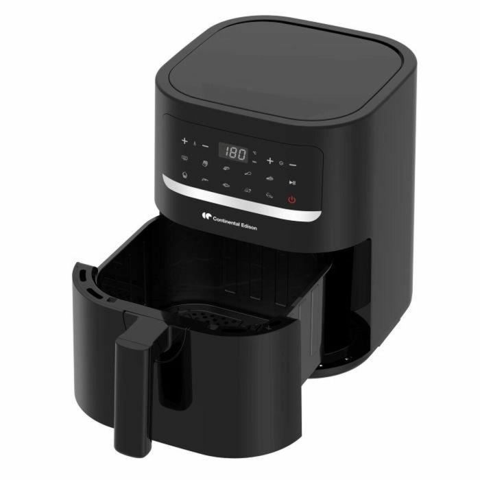 Continental Edison FRSH1400B Freidora de aire sin aceite 4,5 L Negra 1400W 3 Continental Edison FRSH1400B Freidora de aire sin aceite 4,5 L Negra 1400W 3