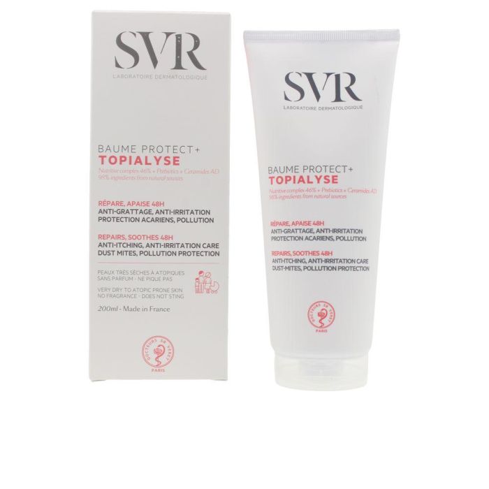 Svr Laboratoire Dermatologique TOPIALYSE baume 200 ml bálsamo hidratante corporal anti-irritación anti-rozaduras para piel seca atópica 0 Svr Laboratoire Dermatologique TOPIALYSE baume 200 ml bálsamo hidratante corporal anti-irritación anti-rozaduras para piel seca atópica 0