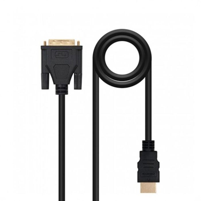 Cable HDMI Nanocable 10.15.0502/ DVI Macho - HDMI Macho/ 1.8m/ Negro 1 Cable HDMI Nanocable 10.15.0502/ DVI Macho - HDMI Macho/ 1.8m/ Negro 1