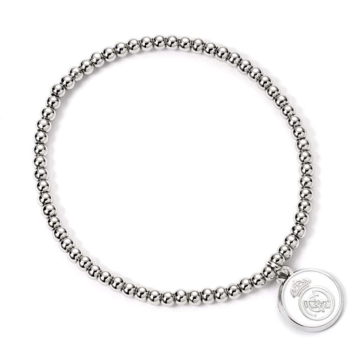 Pulsera Real Madrid plateada 0 Pulsera Real Madrid plateada 0