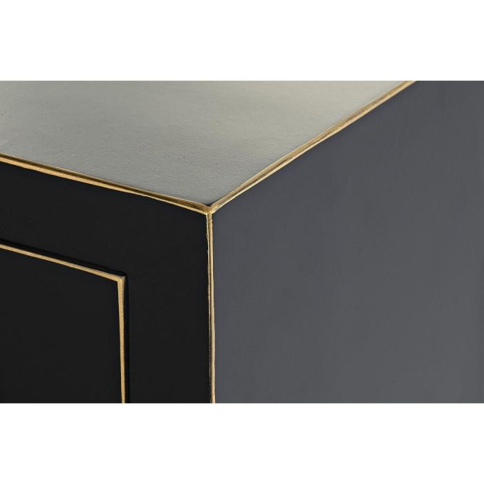 Cajonera DKD Home Decor Negro Dorado Abeto Madera MDF Oriental 63 x 28 x 101 cm 2 Cajonera DKD Home Decor Negro Dorado Abeto Madera MDF Oriental 63 x 28 x 101 cm 2