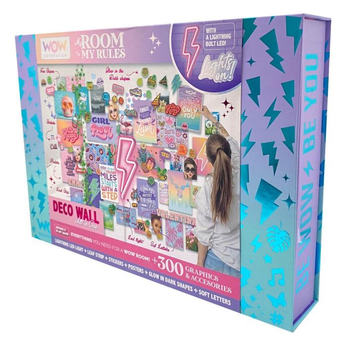 Kit Para Decorar Habitación Wow Generation Wow00121 Kids 7 Kit Para Decorar Habitación Wow Generation Wow00121 Kids 7