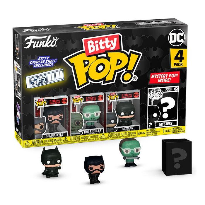 FUNKO Bitty POP DC Comics Batman 85th Anniversary Selina Kyle - Blister 4 figuras coleccionables