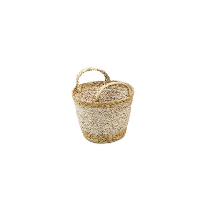 Inde Cesta Cónica Seagrass con Asas 20 cm 5