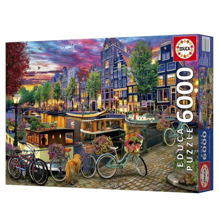 Educa 20330 Puzzle 6000 Piezas Bicicletas Amsterdam Adultos 156x107 cm 2
