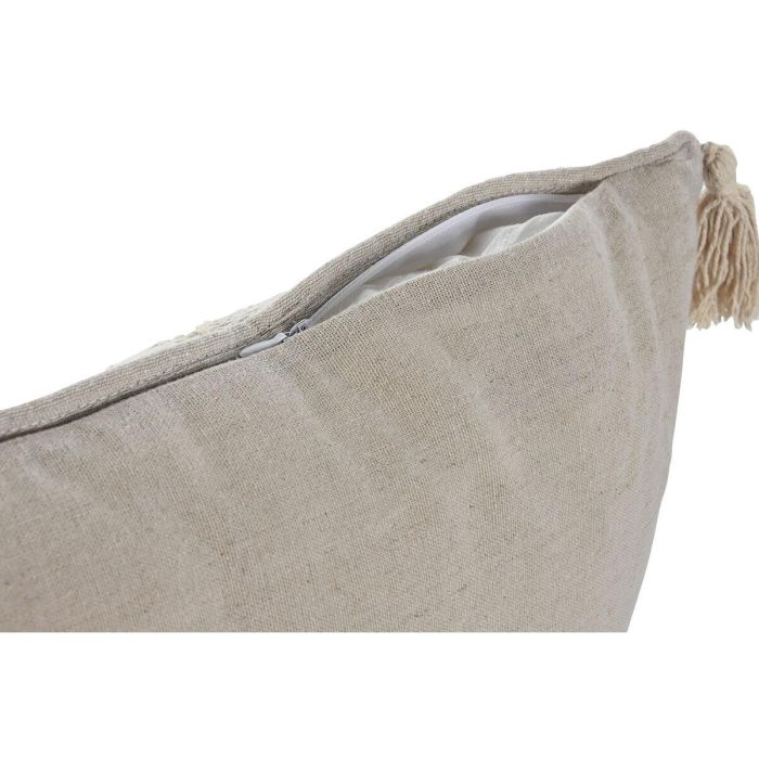 Cojin Boho DKD Home Decor Natural 8 x 45 x 45 cm 1 Cojin Boho DKD Home Decor Natural 8 x 45 x 45 cm 1