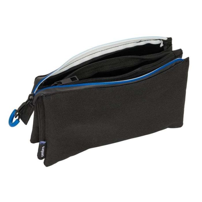 Bolso Escolar Portatodo Safta Triple Umbro Jet Black 120x220x30 mm 2 Bolso Escolar Portatodo Safta Triple Umbro Jet Black 120x220x30 mm 2