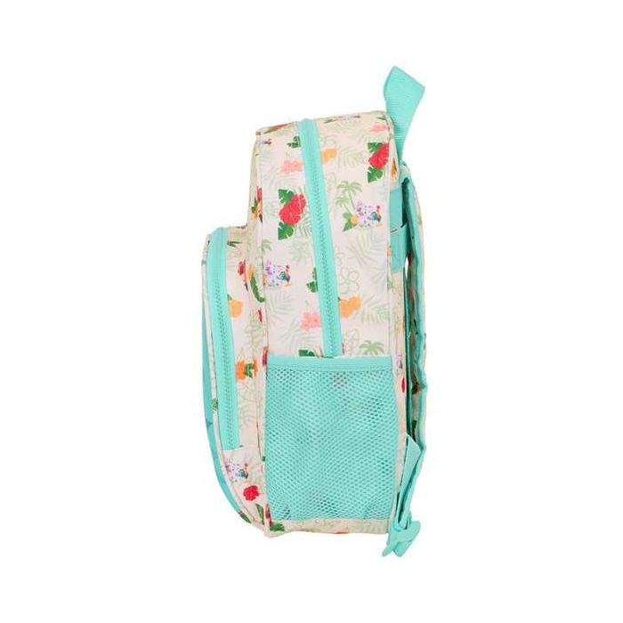 Mochila infantil adapt.carro vaiana 28x34x10 cm 2