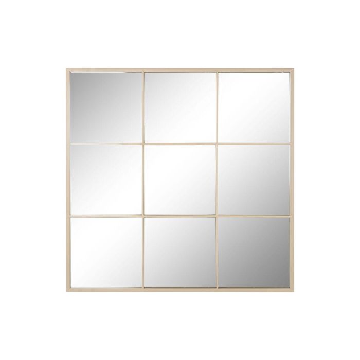 Espejo de pared Home ESPRIT Beige Ventana Scandi 90 x 2 x 90 cm 0 Espejo de pared Home ESPRIT Beige Ventana Scandi 90 x 2 x 90 cm 0