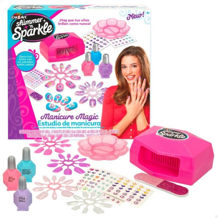 Set de Manicura Cra-Z-Art MAGIC 11 x 5,5 x 9,5 cm 4 Unidades 1 Set de Manicura Cra-Z-Art MAGIC 11 x 5,5 x 9,5 cm 4 Unidades 1