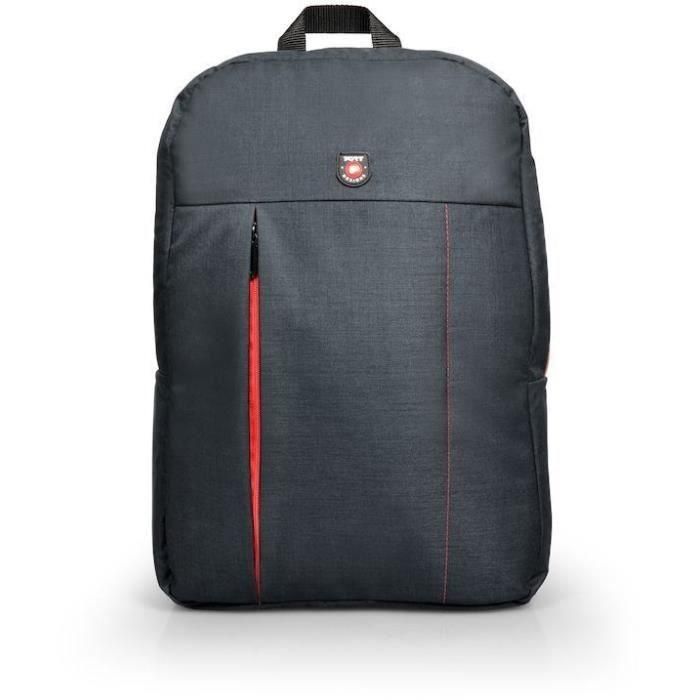 Port Designs Mochila para Computadora Portátil 15.6" Portland Urban Compact Negro, con Compartimento para Híbrido y Cuaderno, Diseño Ligero