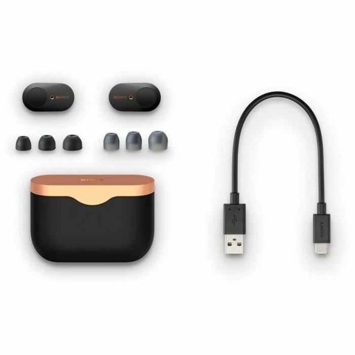 Auriculares Bluetooth con Micrófono Sony WF-1000XM3 Negro 3 Auriculares Bluetooth con Micrófono Sony WF-1000XM3 Negro 3