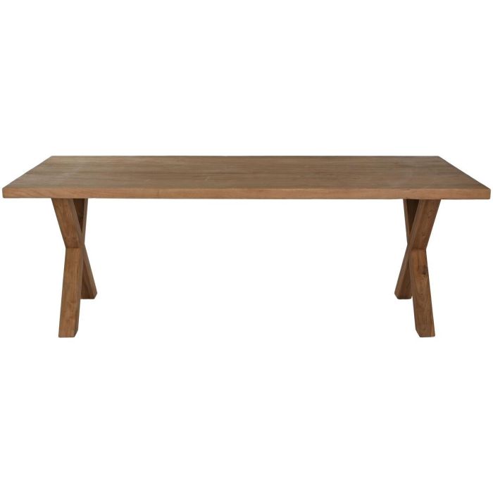 Mesa de Comedor Home ESPRIT madera de teca 220 x 100 x 76 cm 1