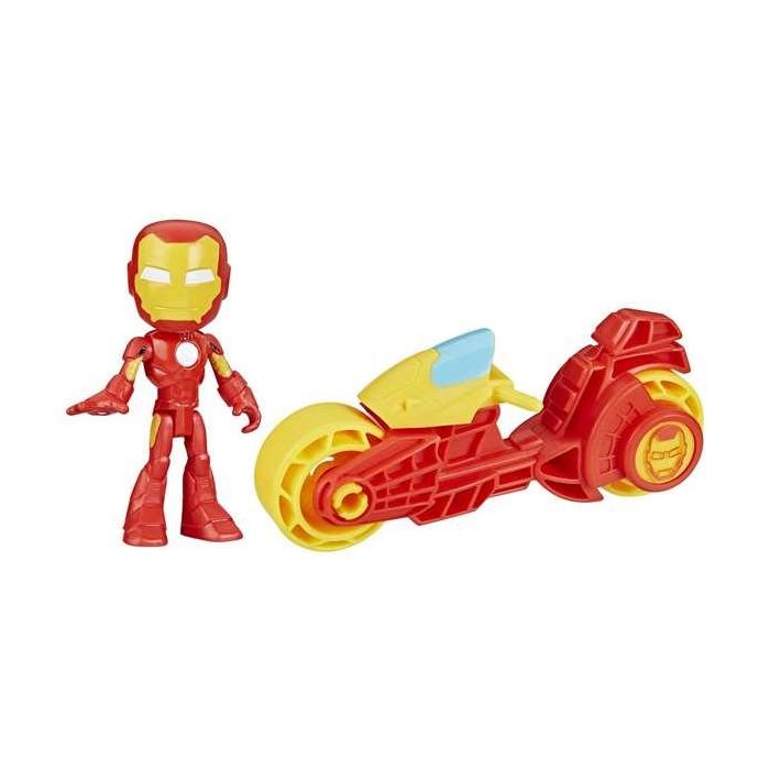 Figura spidey 10 cm con motocicleta - modelos surtidos 4