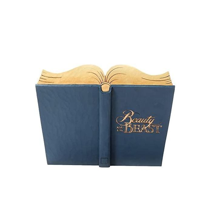 Enesco Figura Disney La Bella Y La Bestia 16cm Hecha A Mano En Resina de Piedra 2