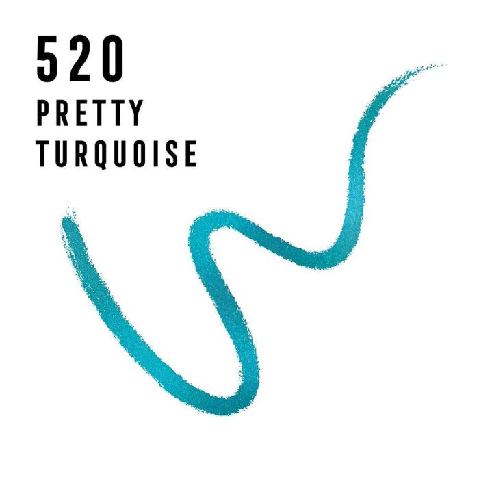 Max Factor MASTERPIECE WOW LINER gel eyeliner waterproof #520-Pretty Turquoise 1,2 gr 2