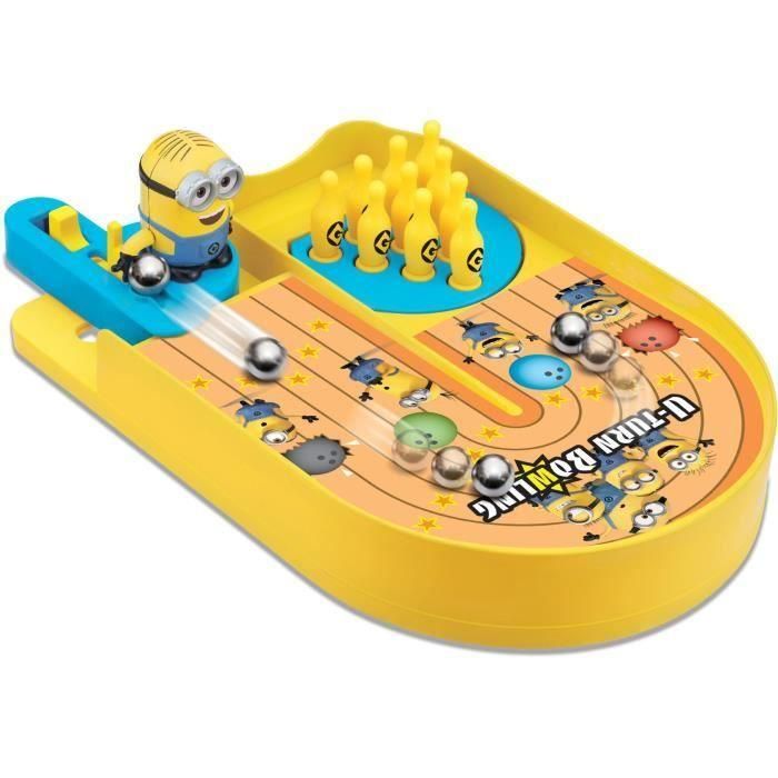 Juego de bolos - JUEGOS DE ÉPOCA - Minions U-turn Bowling - ¡Realiza un golpe con los Minions! 1