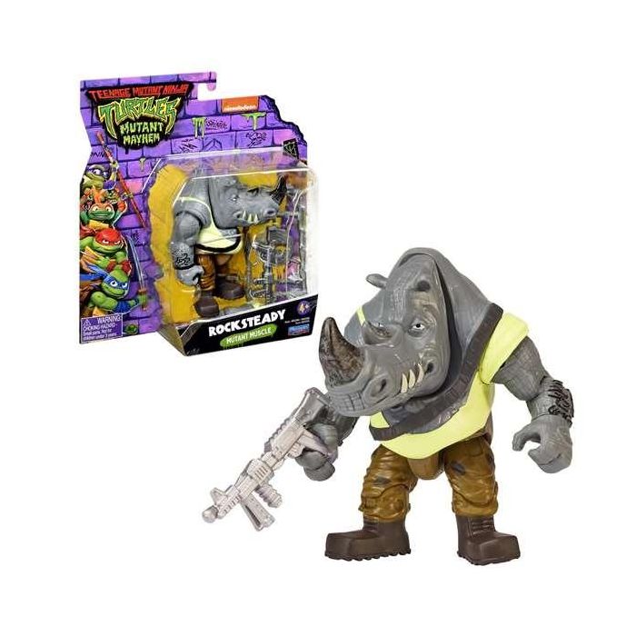 Famosa Tortugas Ninja Movie Figura Básica 7 cm Totalmente Articulada Incluye Accesorio de Lucha 1 Famosa Tortugas Ninja Movie Figura Básica 7 cm Totalmente Articulada Incluye Accesorio de Lucha 1