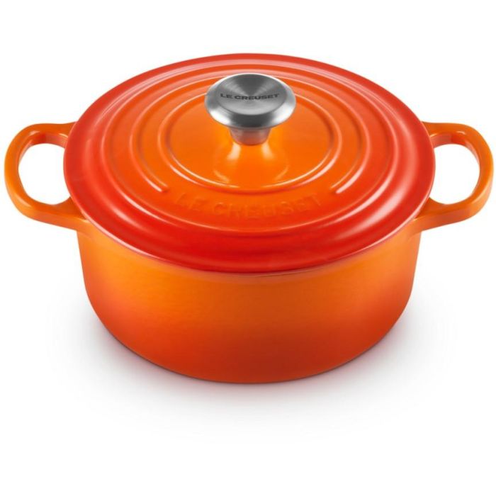 Le Creuset Bräter Redondo Signature 18 cm Ofenrot 1
