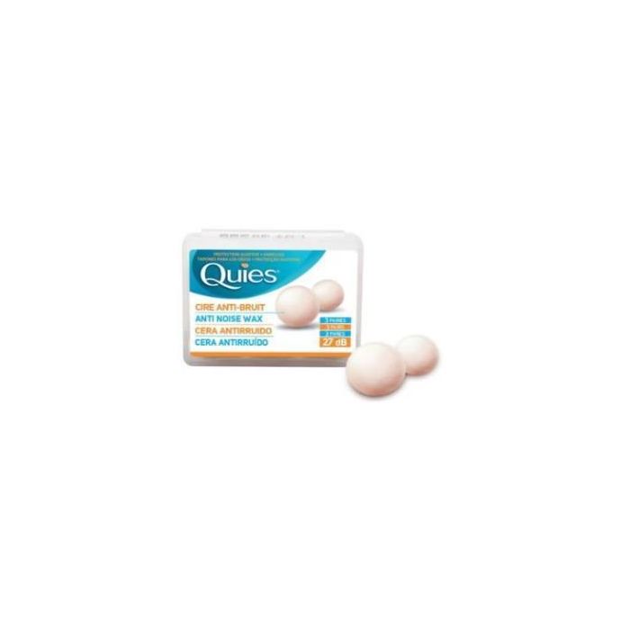 QUIES Tapones de Cera Antirruido 6 Unidades