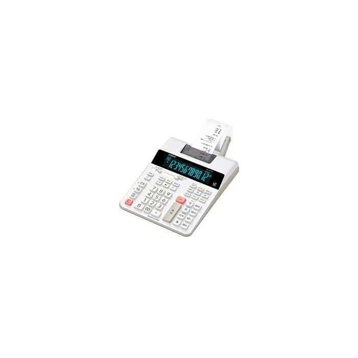 Calculadora Casio Impresora Pantalla Lc Papel 58 mm Impresion Bicolor Fr-2650Rc 12 Digitos Dc Color Blanco Calculadora Casio Impresora Pantalla Lc Papel 58 mm Impresion Bicolor Fr-2650Rc 12 Digitos Dc Color Blanco