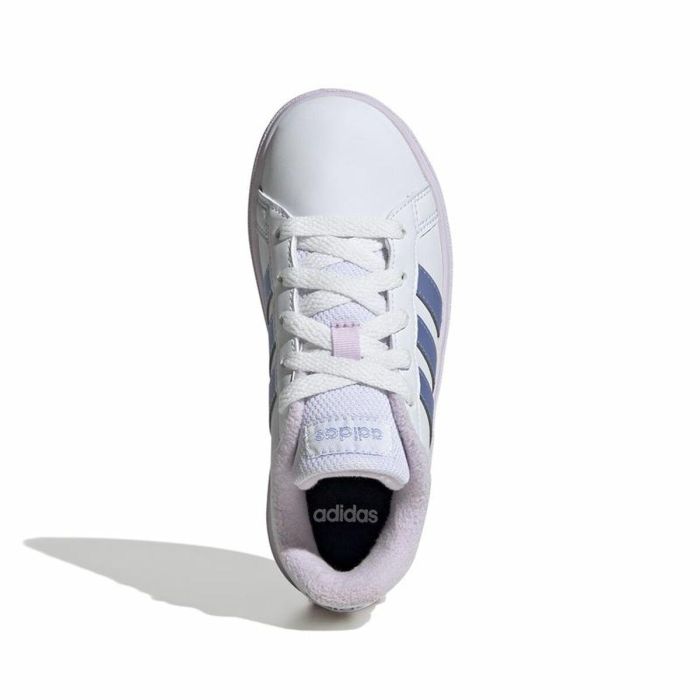 Zapatillas Deportivas Infantiles Adidas Grand Court 2.0 Blanco 4