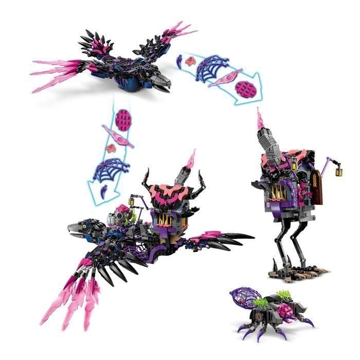 LEGO DREAMZzz 71478 El Cuervo de Medianoche de la Bruja Pesadilla - Set modular 2 LEGO DREAMZzz 71478 El Cuervo de Medianoche de la Bruja Pesadilla - Set modular 2