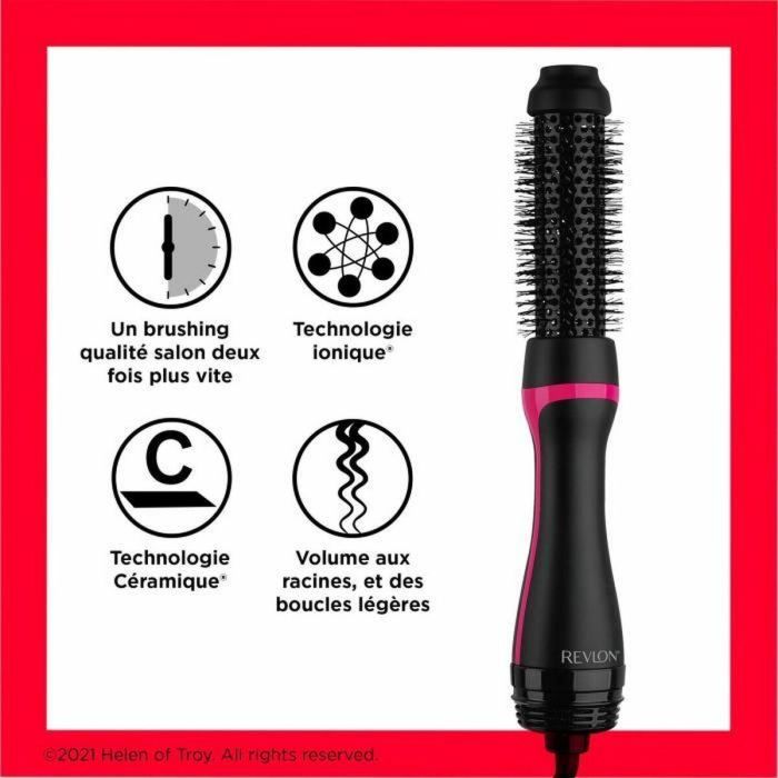 Revlon ONE-STEP STYLER BOOSTER RVDR5292E - Cepillo secador moldeador, diseño ovalado, tecnología iónica, 3 ajustes de calor 9 Revlon ONE-STEP STYLER BOOSTER RVDR5292E - Cepillo secador moldeador, diseño ovalado, tecnología iónica, 3 ajustes de calor 9