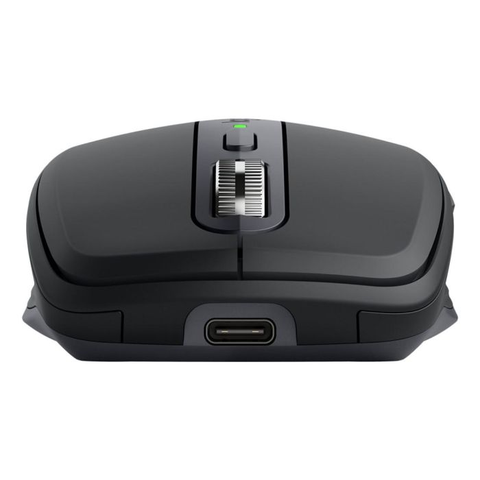 Logitech Ratón Inalámbrico MX Anywhere 3S for Business, 910-006958, Laser RF Wireless + Bluetooth, 8000 DPI, Ergonómico, Multidispositivo, Grafito