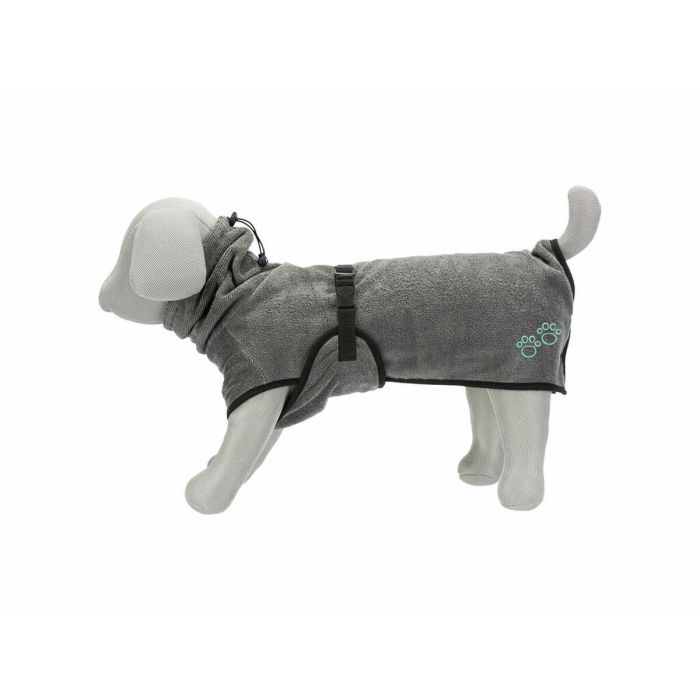 Albornoz para perro Trixie Gris XL 5 Albornoz para perro Trixie Gris XL 5