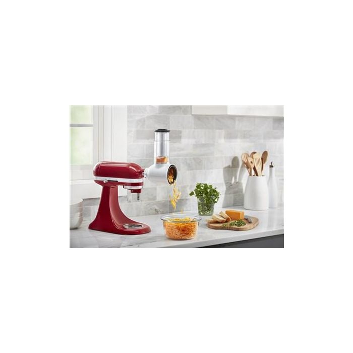 Kitchenaid 5KSMVSA Cortadora y Rebanadora de Verduras, Quesos, Patatas y Cebollas para Preparar Ensaladas, Sopas y Tortillas 4 Kitchenaid 5KSMVSA Cortadora y Rebanadora de Verduras, Quesos, Patatas y Cebollas para Preparar Ensaladas, Sopas y Tortillas 4