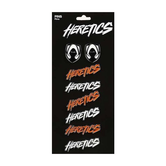 Pin Team Heretics Metal (8 pcs)