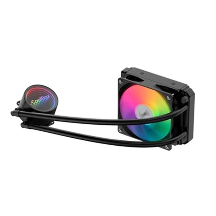 Coolbox Infinite Liquid Kit Refrigeración Líquida CPU ARGB Efecto Espejo Silencioso 120mm Intel/AMD TDP 180W Negro 2