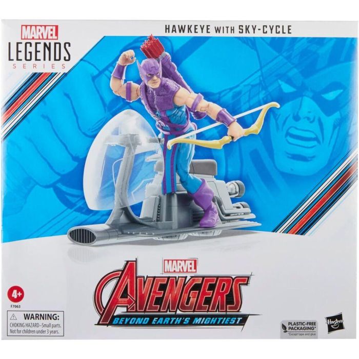 Figuras Hawkeye + Sky-Cycle Beyond Earths Mightiest Los Vengadores Avengers Marvel 15cm 9