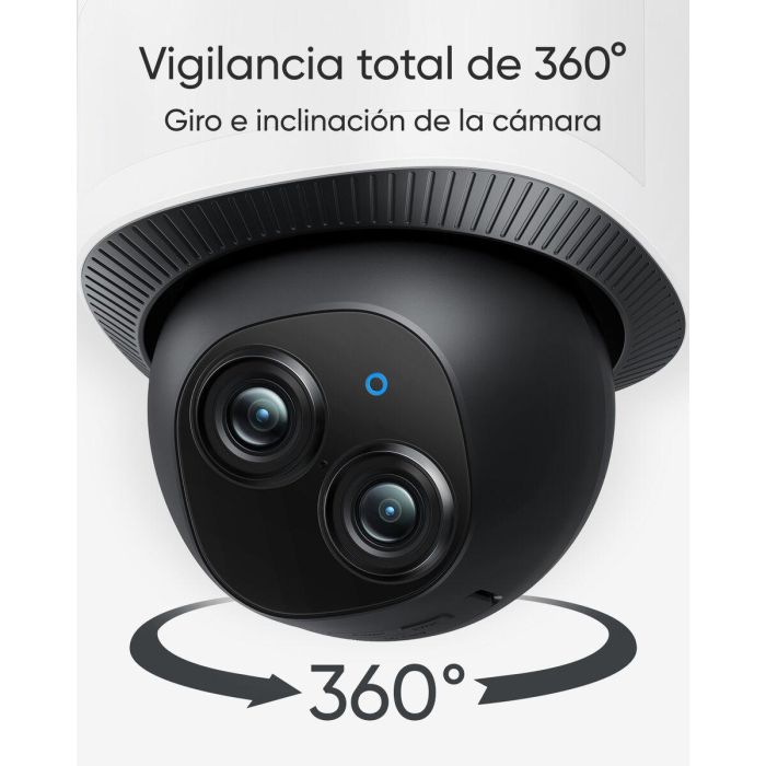 Eufy E340 Cámara de Seguridad IP Floodlight 3K Dual Cam 360° Pan/Tilt Wi-Fi 6 Interior/Exterior IP65 Almacenamiento Local Sin Cuotas 12 Eufy E340 Cámara de Seguridad IP Floodlight 3K Dual Cam 360° Pan/Tilt Wi-Fi 6 Interior/Exterior IP65 Almacenamiento Local Sin Cuotas 12
